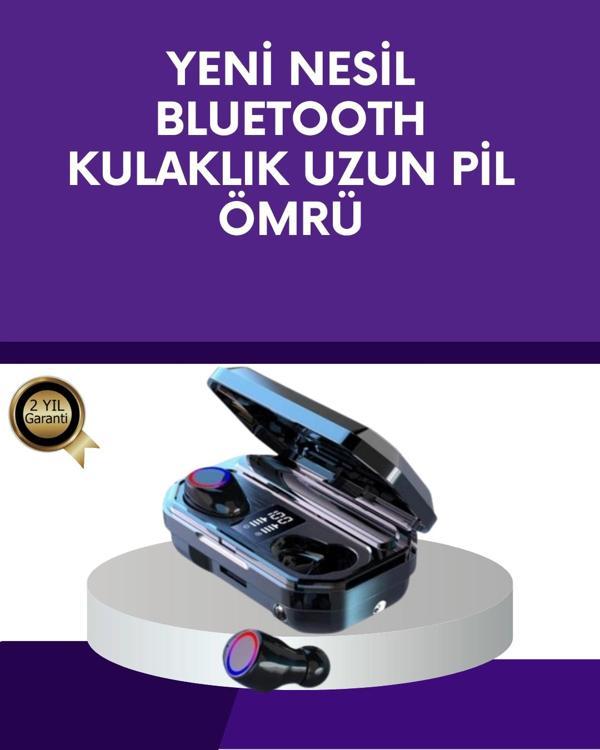 Uzun Pil Ömürlü Kablosuz Kulaklık – 4 Saat Kesintisiz Kullanım - Image 1