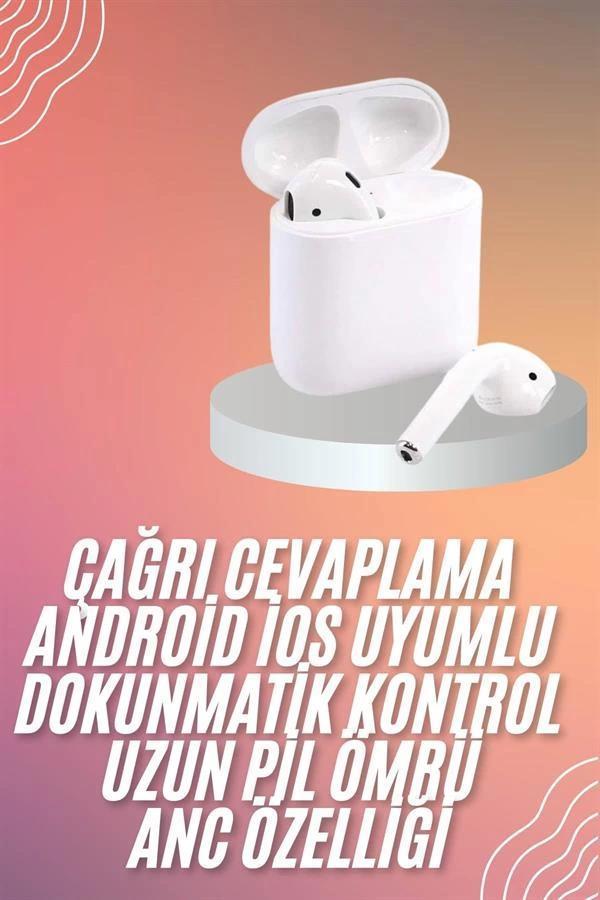 Yeni Nesil Dokunmatik Kontrol Çağrı Cevaplayabilen Kablosuz Bluetooth Kulaklık - Image 1
