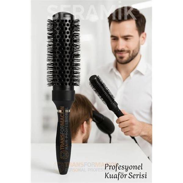 Profesyonel Kuaför 50 mm Ceramic Ionic Nano Fön Fırçası – 32 cm Uzunluk Profesyonel Kuaför Serisi - Image 1