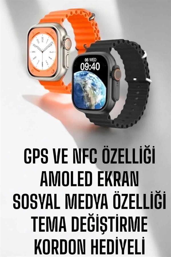 Akıllı Saat Sağlık Takibi Spor Modları ChatGPT Entegrasyon Ve Sesli Asistan - Image 1