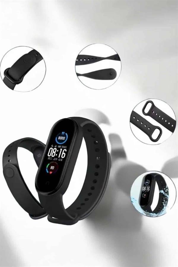 Akıllı Bileklik Su Geçirmez Bileklik Uzun Pil Ömrü ve Hızlı Şarj Özelliği - Image 1