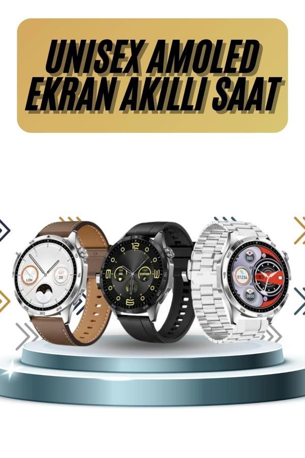 Akıllı Saat 5.0 Bluetooth Bağlantılı Sağlık ve Uyku Takibi Sosyal Medya Girişli - Image 1