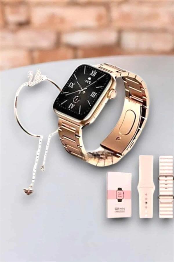 Akıllı Saat Kadınlara Uyku Ve Sağlık Takibi Yapabilen Bileklik Hediyeli - Image 1