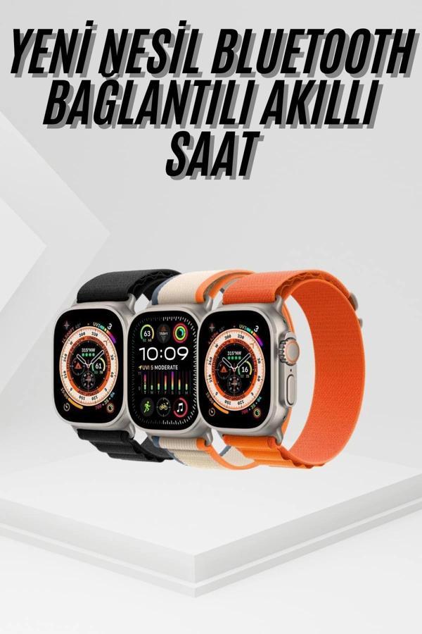 2025 Yeni Model Akıllı Saat Android ve İOS Uyumlu Çağrı Cevaplama - Image 1