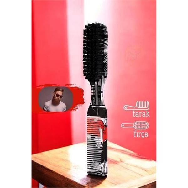 Turk Vintage Sakal Bıyık Tarama Fırçası - Image 1