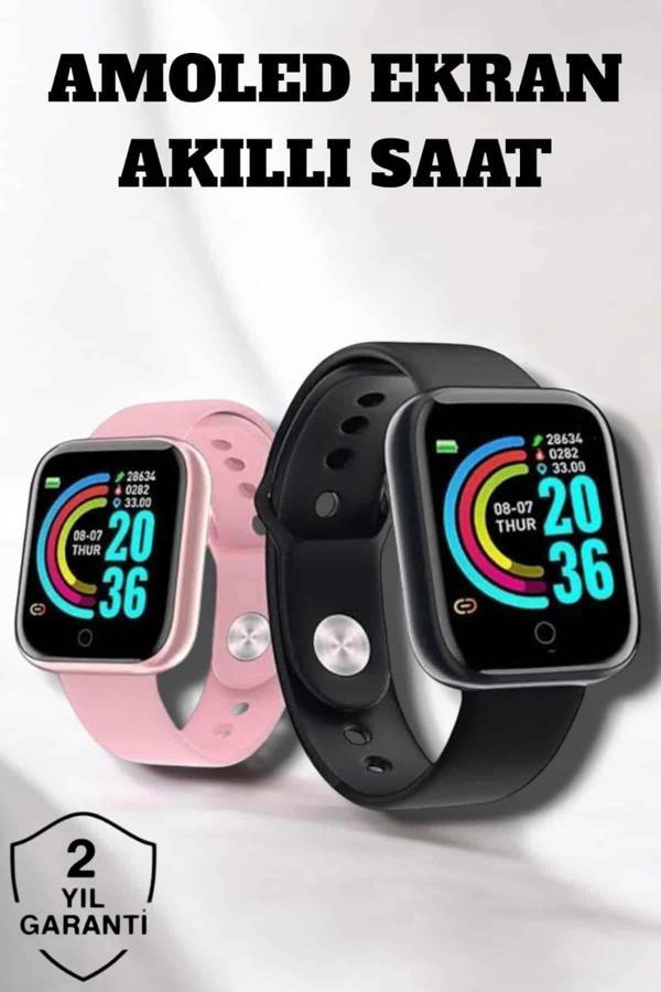 Akıllı Saat Sağlık Takibi ve Akıllı Özelliklerle Donatılmış Modern Akıllı Saat - Image 1