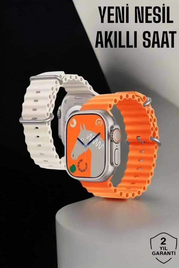 Akıllı Saat Bluetooth Bağlantılı Uyku ve Sağlık Takibi - Image 1