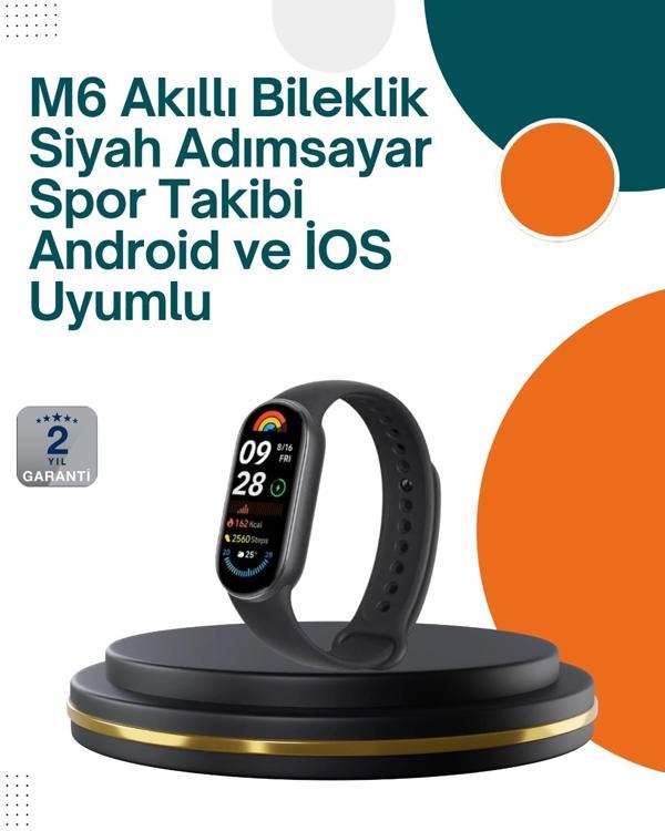 iOS ve Android Uyumlu Akıllı Bileklik – Çok Fonksiyonlu Kullanım - Image 1