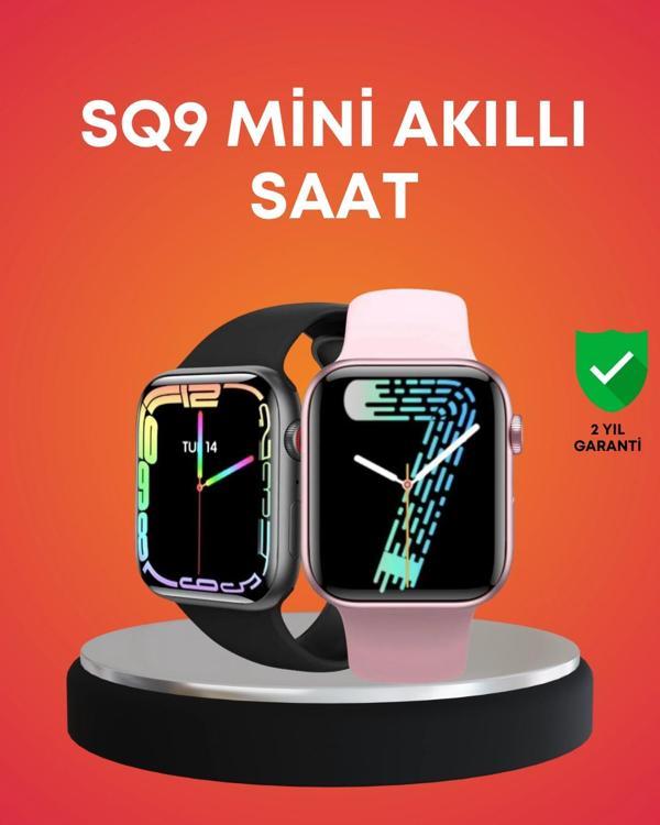 Akıllı Saat AMOLED Dokunmatik Ekran Nabız Uyku ve Adım Takibi - Image 1