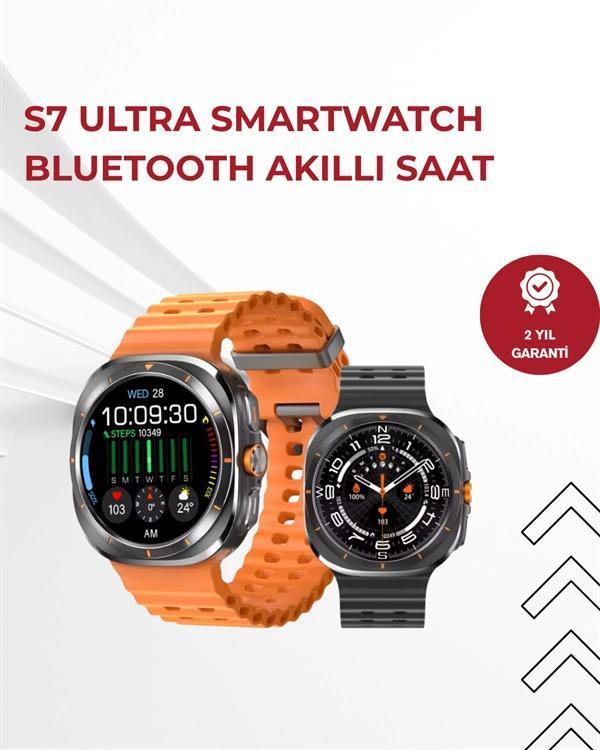 Toza ve Suya Dayanıklı Unisex Akıllı Saat | Renkli Ekran | Mikrofonlu Model - Image 1