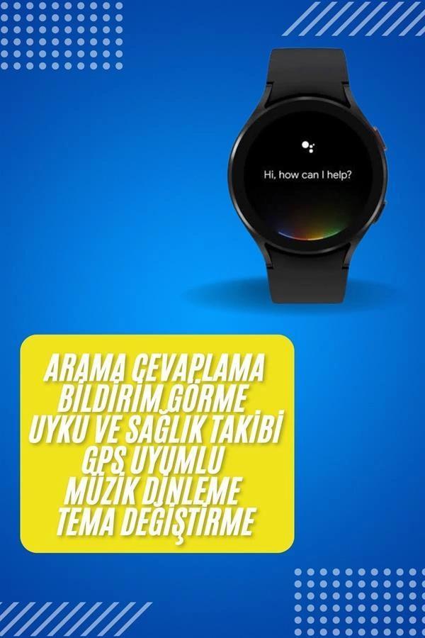 Akıllı Saat Çok Fonksiyonlu Çağrı Cevaplayabilen Bildirim Görme Uzun Pil Ömrü - Image 1