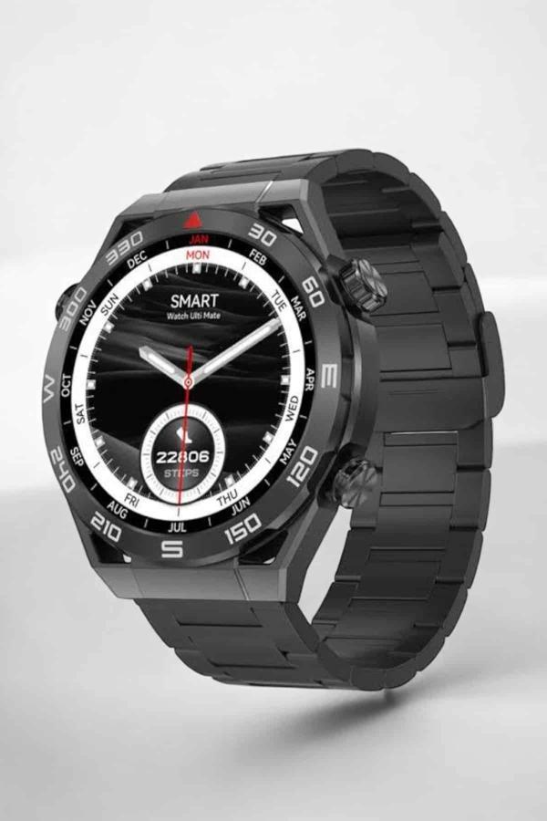 Akıllı Saat Yeni Nesil Bluetooth Bağlantılı Uyku ve Sağlık Takibi NFC ve GPS - Image 1