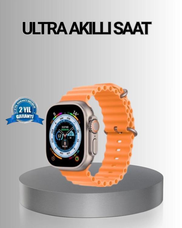 GPS’li Akıllı Saat – Nabız Uyku ve Adım Takibi Suya Dayanıklı - Image 1