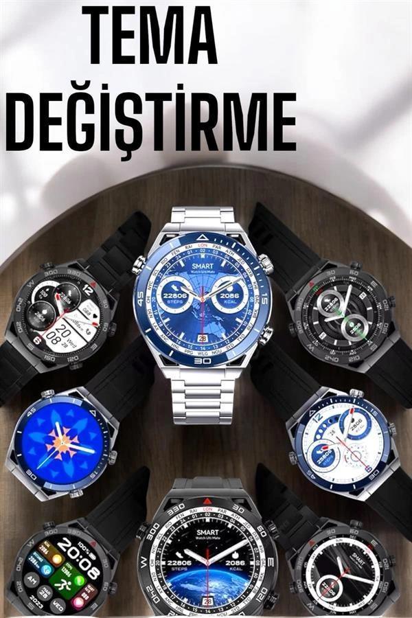 Akıllı Saat 2024 Model Arama Cevaplayan Uyku ve Sağlık Takibi - Image 1