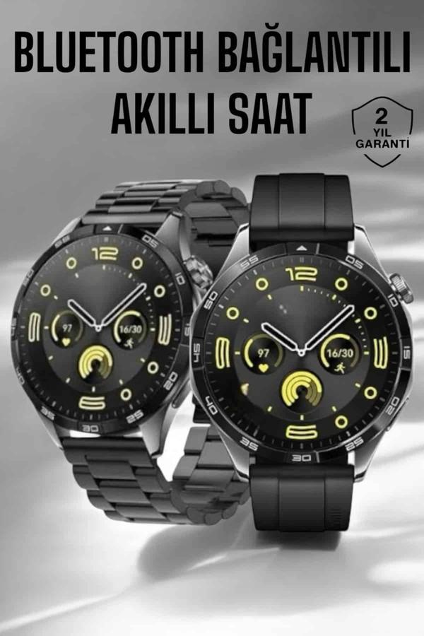 Akıllı Saat Sesli Görüşme NFC Uyumlu Bildirim Görme ve Uyku ve Sağlık Takibi - Image 1