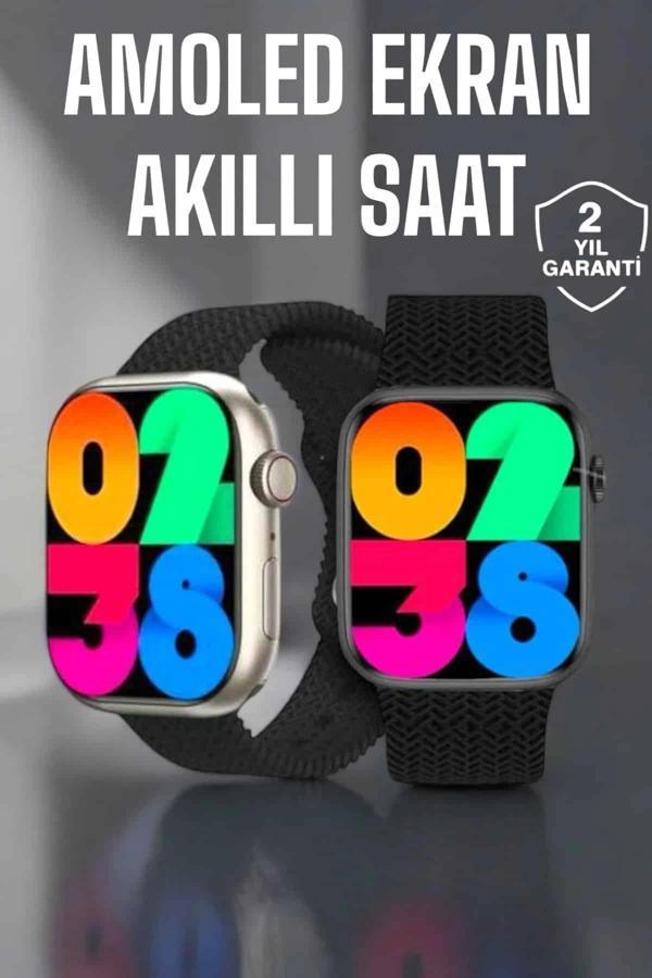 Yeni Nesil Akıllı Saat Arama Cevaplama GPS Takibi Adımsayar NFC Özelliği - Image 1