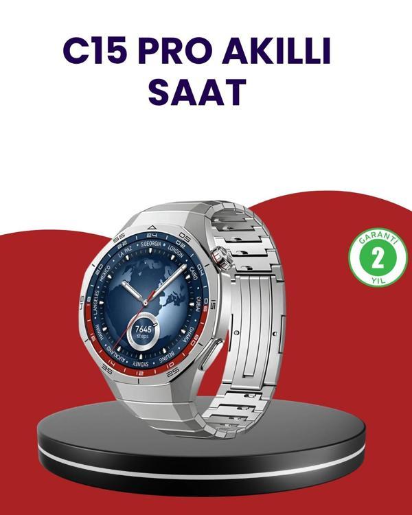 Adım Sayar ve Uyku Takip Özellikli Akıllı Saat - Image 1