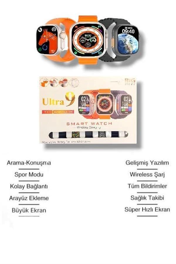 Akıllı Saat Bluetooth Araması Spor Modları ve Sağlık İzleme ile Hayatınızı Kolaylaştıran Akıllı Saat - Image 1