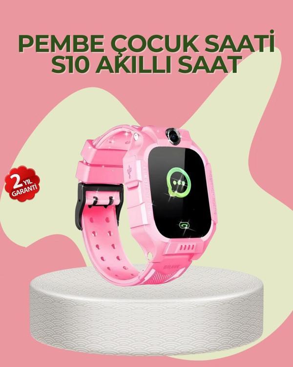 S10 Çocuk Takip Saati Güvenli Alan Uyarısı ve Sesli Mesaj - Image 1