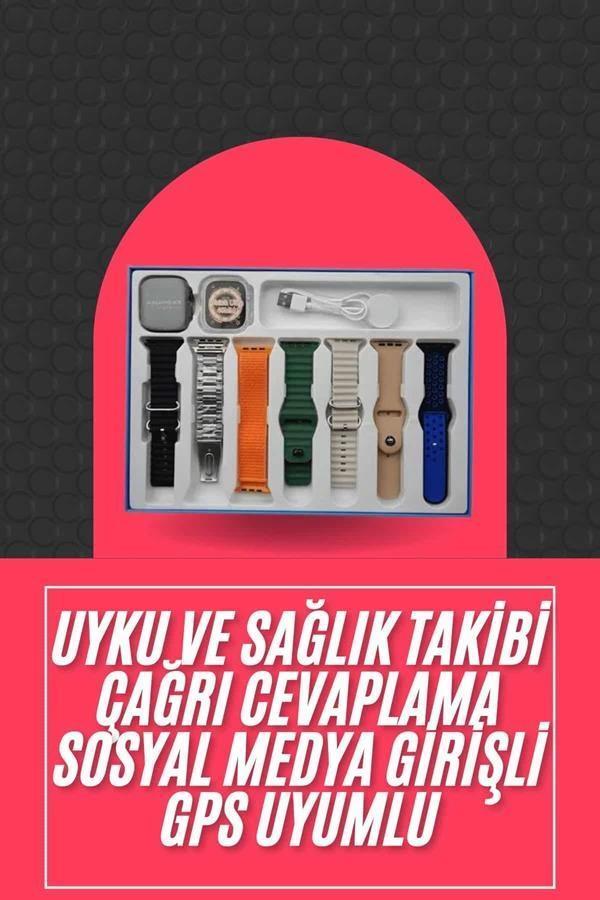 Akıllı Saat Unisex Akıllı Saat Çoklu Kordon Seçeneği Çelik Kordon Plastik Kordon - Image 1