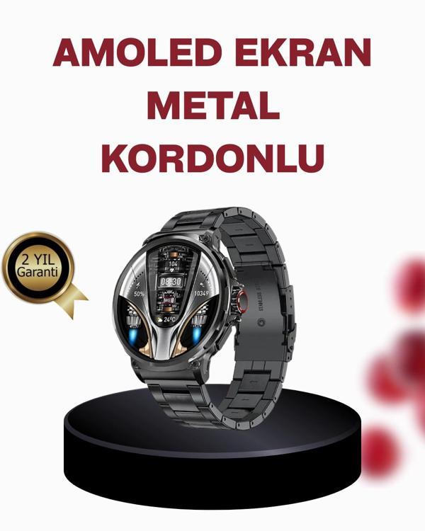 10 Gün Pil Ömrü ve 100+ Spor Modu ile SW80 Akıllı Saat - Image 1