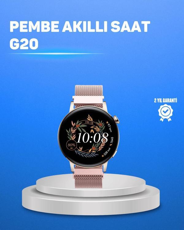 Kablosuz Şarjlı Tam Ekran Akıllı Saat – Türkçe Dil Desteği ve Uzun Pil Ömrü - Image 1