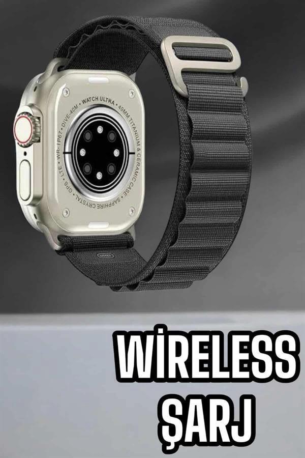 Akıllı Saat NFC ve GPS Uyumlu Uyku ve Sağlık Takibi Sesli Görüşme - Image 1