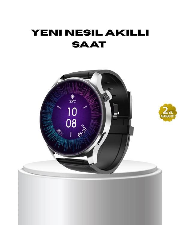 Akıllı Saat GPS Destekli Sesli Görüşme 500 mAh Nabız Uyku Takipli - Image 1