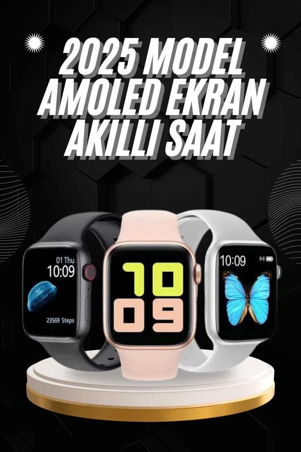 Arama Cevaplayabilen Akıllı Saat Bluetooth Bağlantılı Sosyal Medya Girişli - Image 1