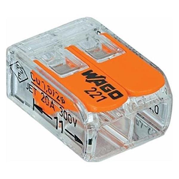 Wago 221-412 2'Li Çok Amaçlı Buat Klemensi (100 Adet) - Image 1