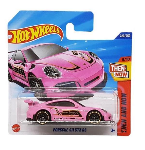 Hot Wheels  Porsche 911 GT3 RS  Pembe 1/64 regular - Image 1