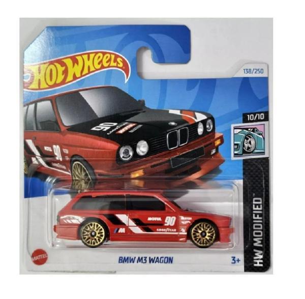 HOT WHEELS Bmw M3 Wagon Kırmızı 1/64 - Image 1