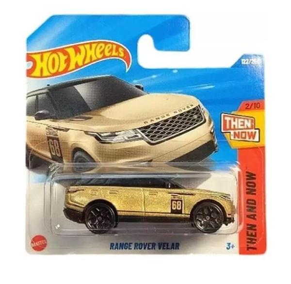 Hot Wheels Range Rover Velar  1/64 regular gold - Image 1