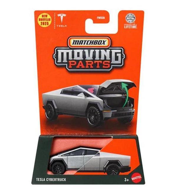 Matchbox Moving Parts - Tesla Cybertruck (1/64) 2025 Üretim - Image 1