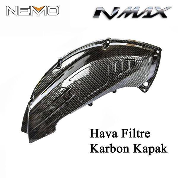 Yamaha Nmax 125/155 2021-2024 Hava Filtre Kapak Karbon - Image 1