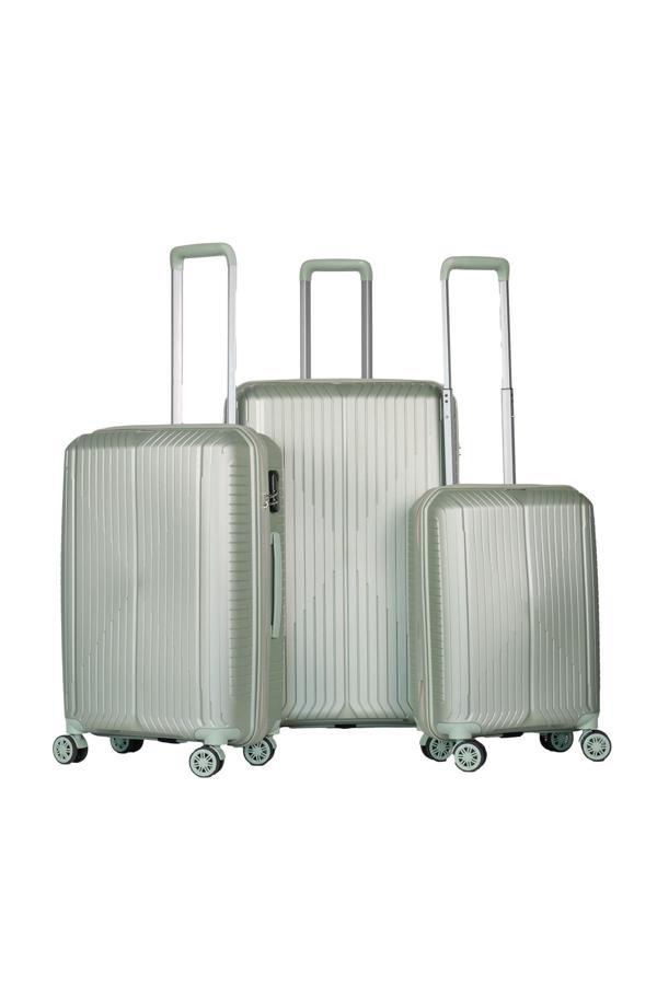Ground Sirius 3’Lü Valiz Seti Mint Yeşili - 10728 - Image 1