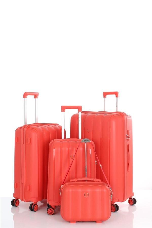 Mçs 305 Polipropilen Kırılmaz 4 Lü Valiz Seti - Image 1
