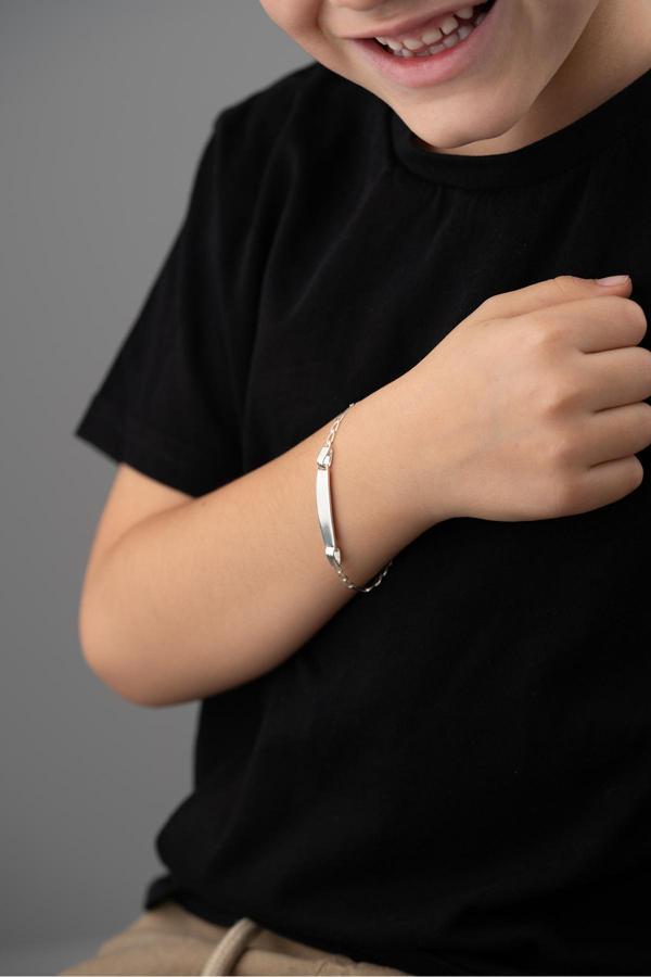 Silvano Jewelry 925 Ayar Gümüş İsimli Çocuk Bileklik - Image 1