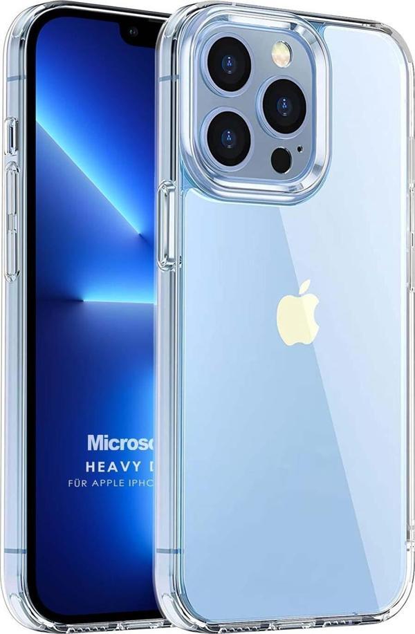 Microsonic Apple iPhone 13 Pro Max Kılıf Heavy Drop Şeffaf - Image 1