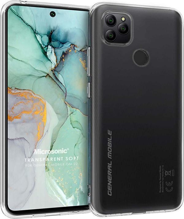 Microsonic General Mobile GM 22 Kılıf Transparent Soft Şeffaf - Image 1