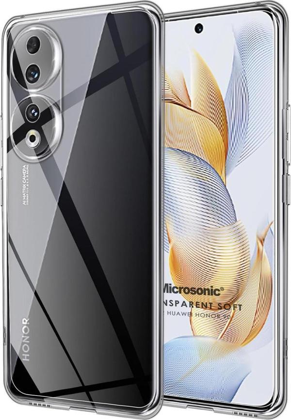 Microsonic Honor 90 Kılıf Transparent Soft Şeffaf - Image 1