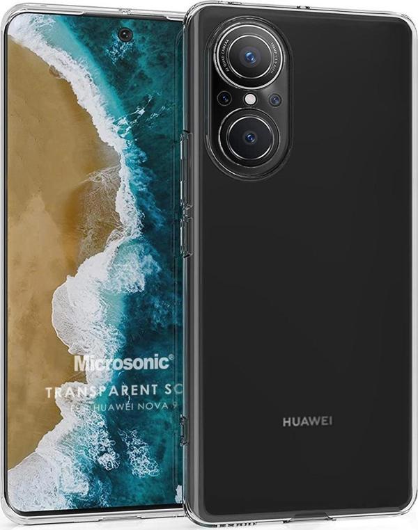 Microsonic Huawei Nova 9 SE Kılıf Transparent Soft Şeffaf - Image 1