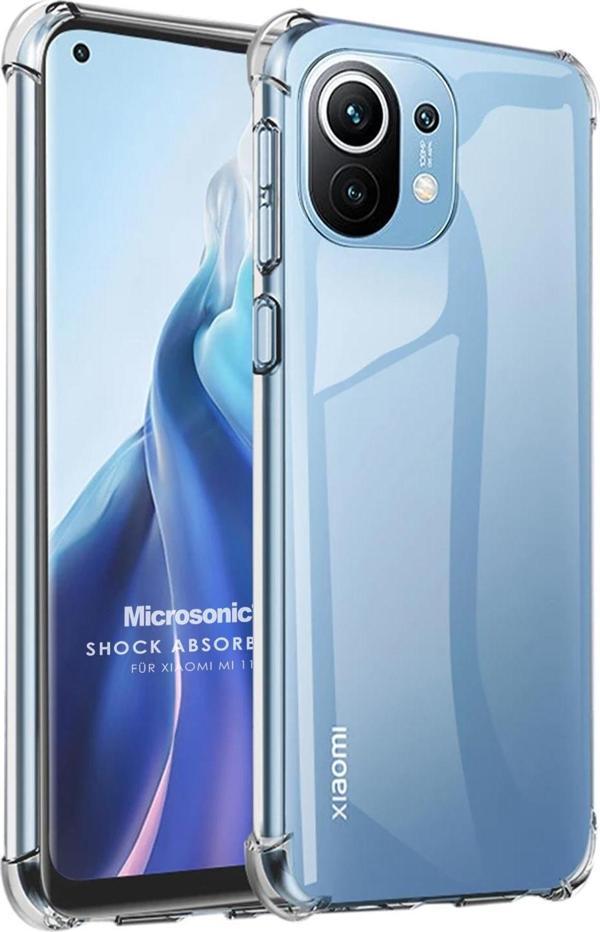 Microsonic Xiaomi Mi 11 Kılıf Shock Absorbing Şeffaf - Image 1