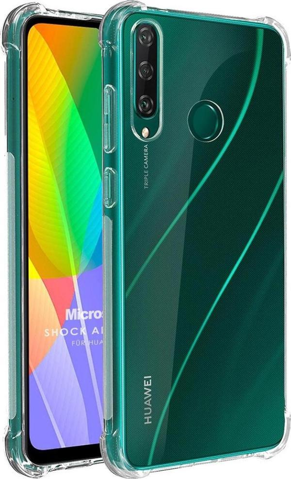 Microsonic Huawei Y6P Kılıf Shock Absorbing Şeffaf - Image 1