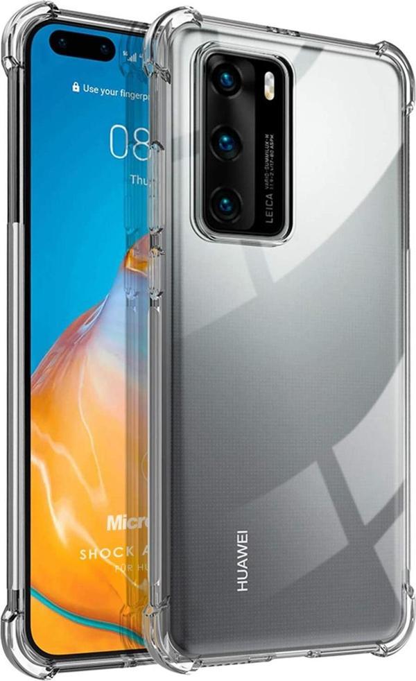 Microsonic Huawei P40 Kılıf Shock Absorbing Şeffaf - Image 1