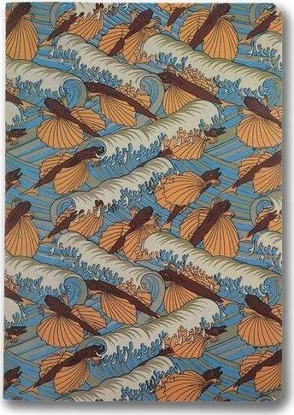 Muus Sewing Martins-pêcheurs  16x23 Terzi Dikiş 64 Syf Çizgili Butik Defter - Image 1