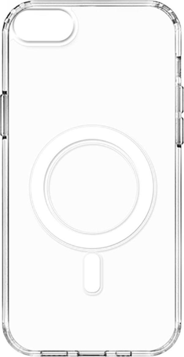 Teknomoda Apple Iphone 8 Kılıf Magsafe Kablosuz Şarj Wireless Özellikli Şeffaf Kapak - Image 1