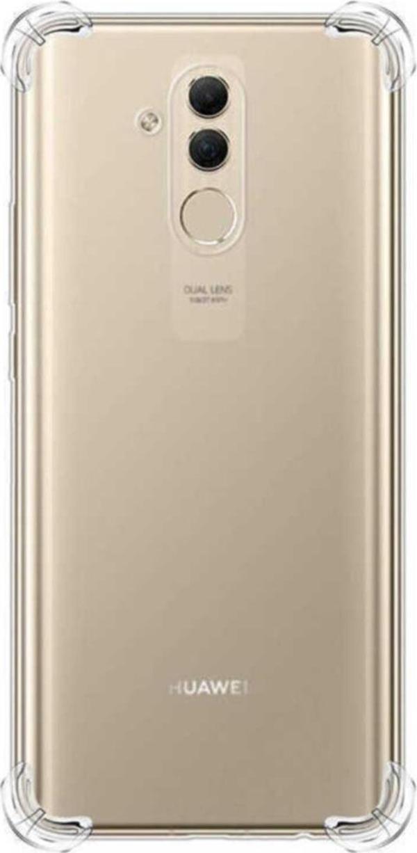 Teknomoda Huawei Mate 20 Lite Anti Şok Darbe Emici Şeffaf Silikon Kılıf - Image 1