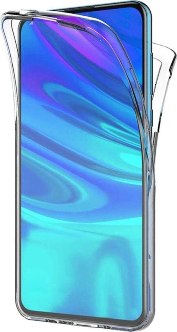 Teknomoda Huawei P Smart Z 360 Derece Kılıf Silikon Şeffaf Ön Arka - Image 1