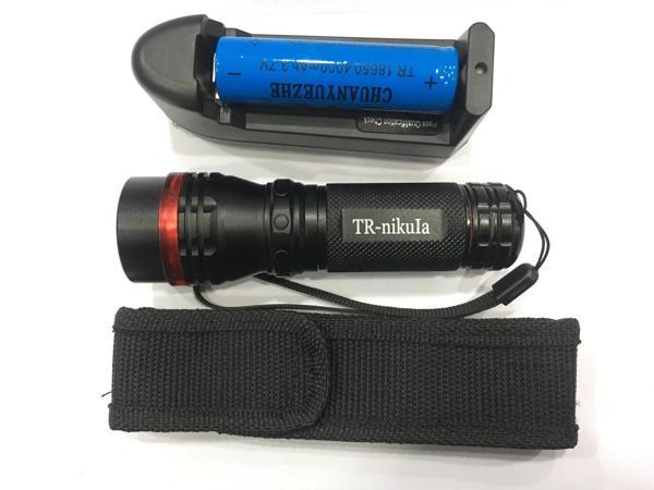 Beyaz Led Işıklı ,şarjlı Pil,şarj Cıhazlı El Fener 620 - Image 1